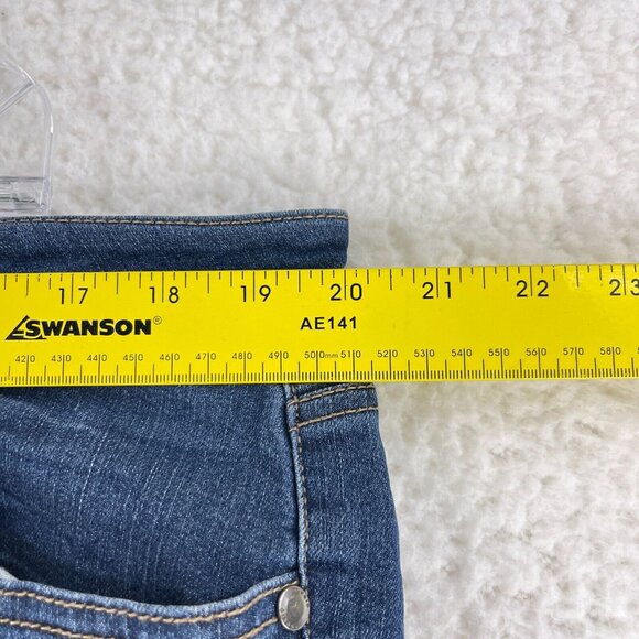 Torrid Blue Denim Skinny Leg Jeans Womens Mid-Rise Medium Wash Casual Size‎ 16 - Picture 7 of 15